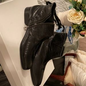 New never worn real leather, size 11